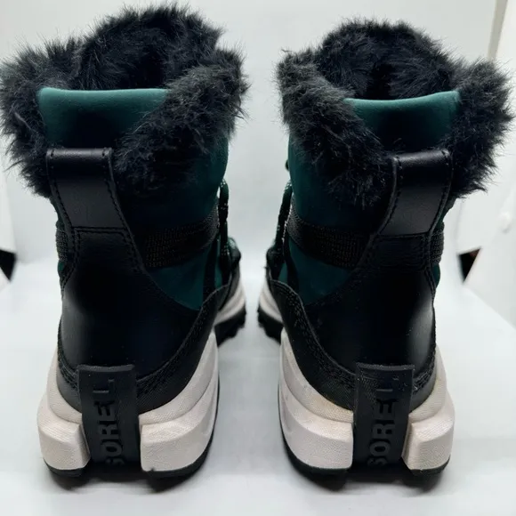 SOREL Ona RMX Glacy Waterproof Boots Snow Teal Green NL5050-301 Women’s Sz 7.5