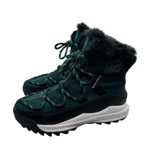 SOREL Ona RMX Glacy Waterproof Boots Snow Teal Green NL5050-301 Women’s Sz 7.5