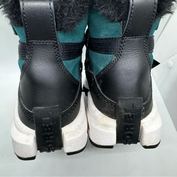 SOREL Ona RMX Glacy Waterproof Boots Snow Teal Green NL5050-301 Women’s Sz 7.5