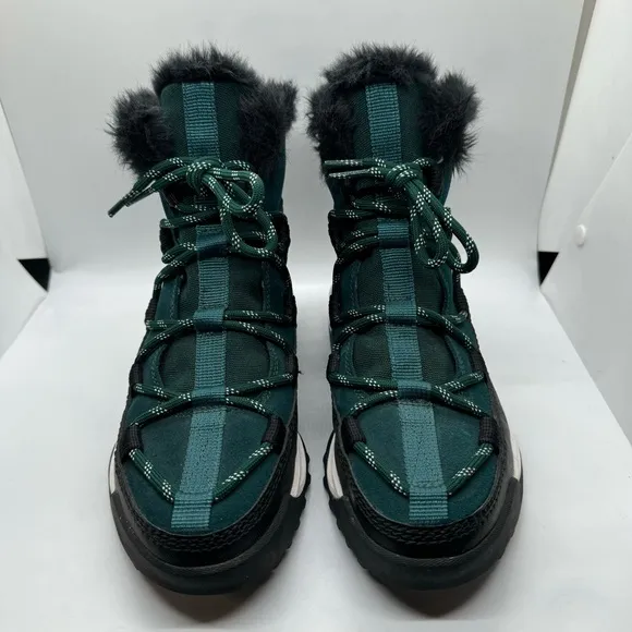 SOREL Ona RMX Glacy Waterproof Boots Snow Teal Green NL5050-301 Women’s Sz 7.5