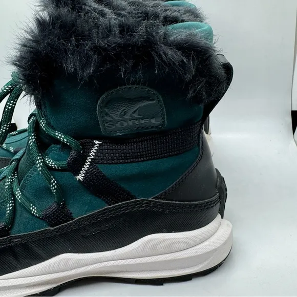 SOREL Ona RMX Glacy Waterproof Boots Snow Teal Green NL5050-301 Women’s Sz 7.5