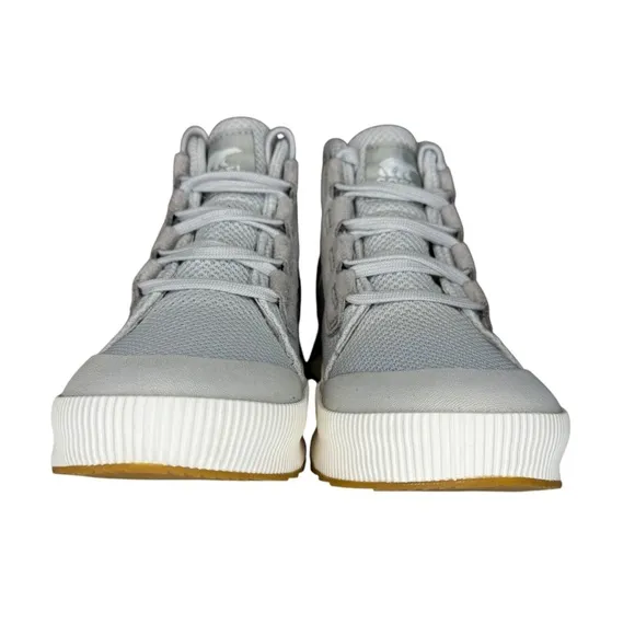 SOREL Out N About III Mid Sneaker Waterproof Ankle Boots Moonstone Sea Salt 5.5