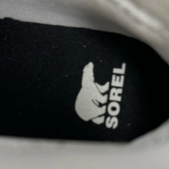 SOREL Out N About III Mid Sneaker Waterproof Ankle Boots Moonstone Sea Salt 5.5