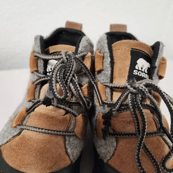 Sorel Out N About Winter Grey Wool Duck Boots