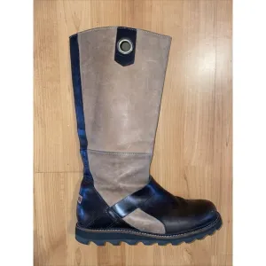 Sorel Slimpack Tall Riding Boots Equestrian Waterproof Tan Brown Leather Women 7