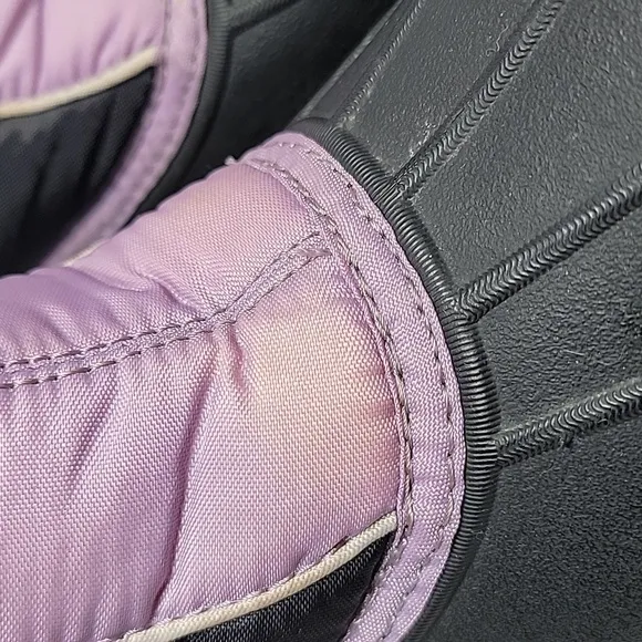 Sorel Snow Command Boots Winter Waterproof‎ Insulation Traction Black Purple 6