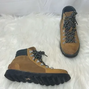 Sorel Tan Nubuck Lug Sole Hiking Boots Sz 9