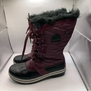 Sorel  Tofino II Boot women’s winter boots size US 6 purple black