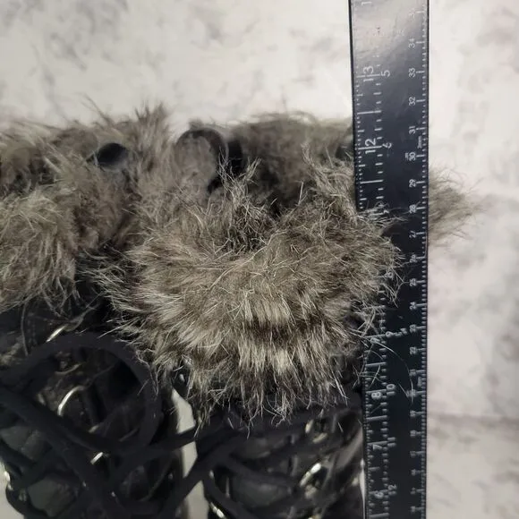 Sorel Tofino Waterproof Winter Boots Womens Size 8 EUR 39 Black Waxed Canvas‎