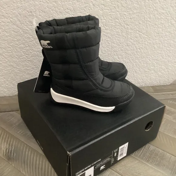 SOREL Whitney II Puffy Waterproof Boot (Toddler Kid), size 8