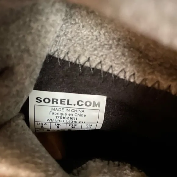 Sorel Womens Boots Size 8 Cozy Explorer‎ Red Elements Winter Waterproof