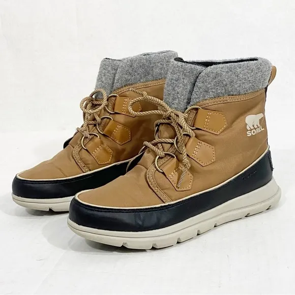 SOREL Women's Explorer Carnival Winter Boots 6
