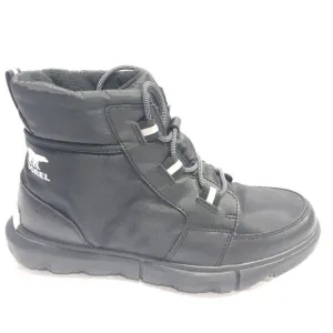 Sorel Women’s Explorer II Carnival Black Winter Boots, Size 10M