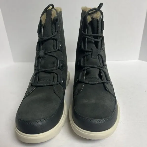 Sorel Womens Explorer II Joan Waterproof Winter Boots Quarry 10 M