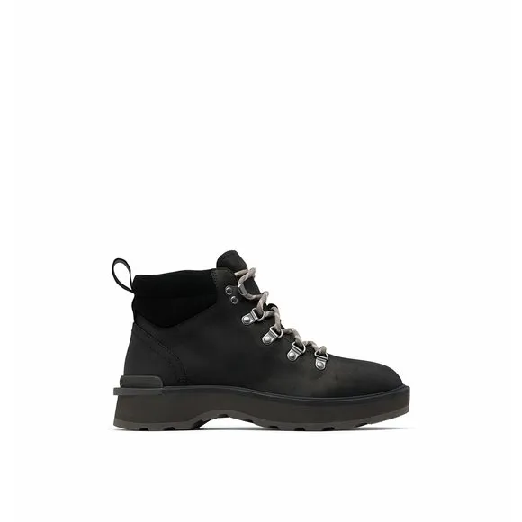 SOREL WOMEN'S HI-LINE HIKER BOOT - BLACK, JET - SIZE 8