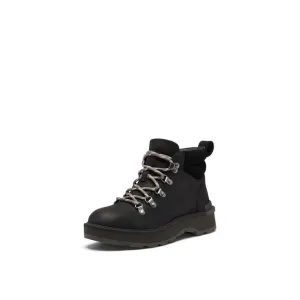 SOREL WOMEN'S HI-LINE HIKER BOOT - BLACK, JET - SIZE 8