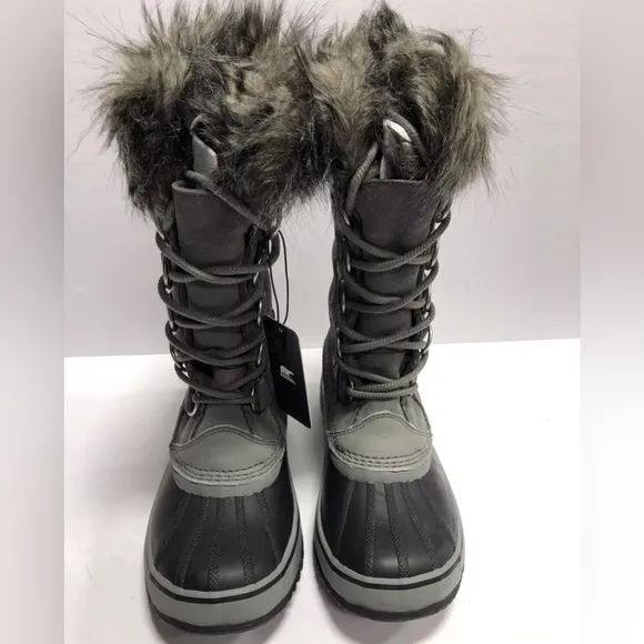 Sorel Women’s Joan Of Arctic, Gray Waterproof Winter Boots, Size 7.5M
