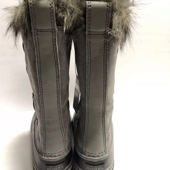 Sorel Women’s Joan Of Arctic, Gray Waterproof Winter Boots, Size 7.5M