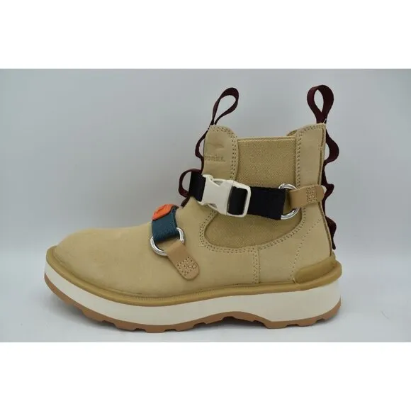 Sorel Womens Size 7.5 Hi-Line EQ Ceramic Suede Waterproof Chelsea Boots Shoes