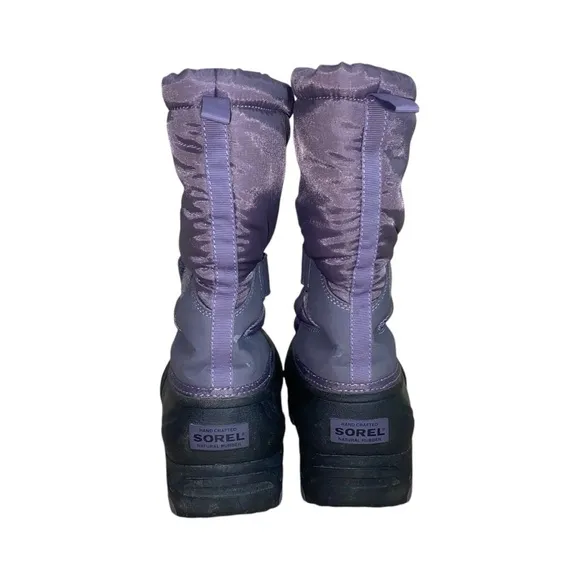 Sorel Women's Snow Cat Strap NL1087 Purple Insulated Waterproof Winter Boots