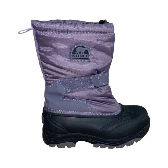 Sorel Women's Snow Cat Strap NL1087 Purple Insulated Waterproof Winter Boots