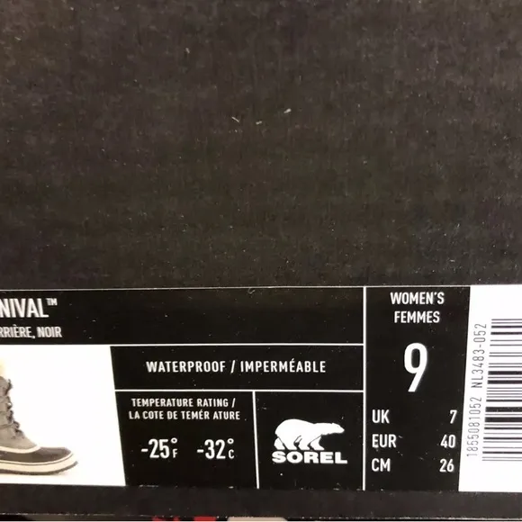 Sorel Women's Winter Carnival, Quarry Snow Boots, Size 9M