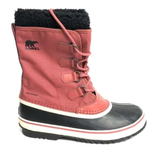 Sorel Women's Winter Carnival Waterproof Winter Boots Rose, Size 12 M