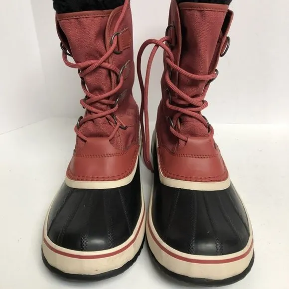 Sorel Women's Winter Carnival Waterproof Winter Boots Rose, Size 12 M