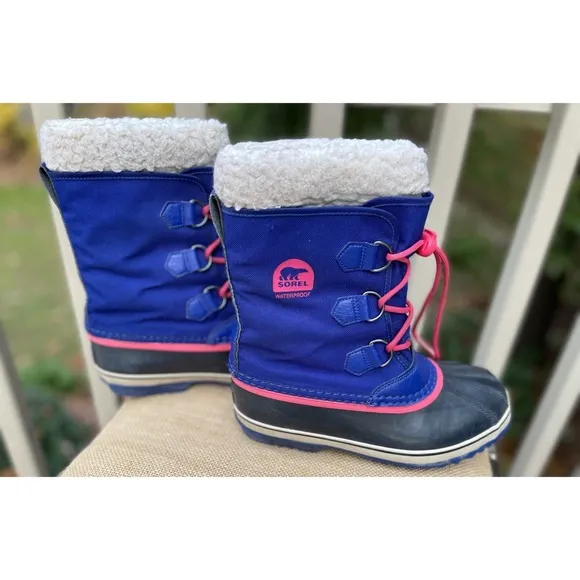 Sorel Yoot Pac Snow Boots Insulated Waterproof Outdoor Warm Unisex Youth Sz 5