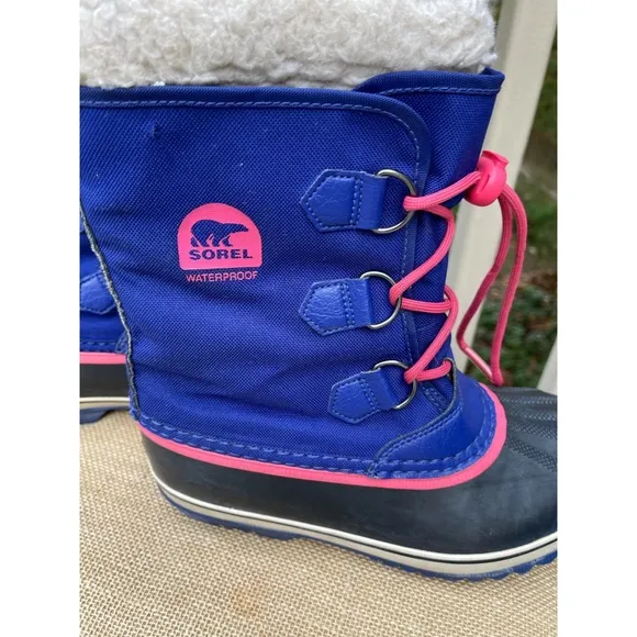 Sorel Yoot Pac Snow Boots Insulated Waterproof Outdoor Warm Unisex Youth Sz 5