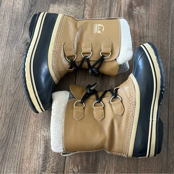 Sorel Yoot PAC Youth Waterproof Winter Snow Boots Size 3