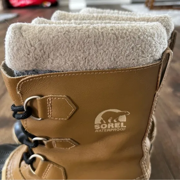 Sorel Yoot PAC Youth Waterproof Winter Snow Boots Size 3
