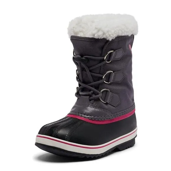 Sorel‎ Youth Unisex Yoot PAC Nylon Waterproof Boots Sz 8