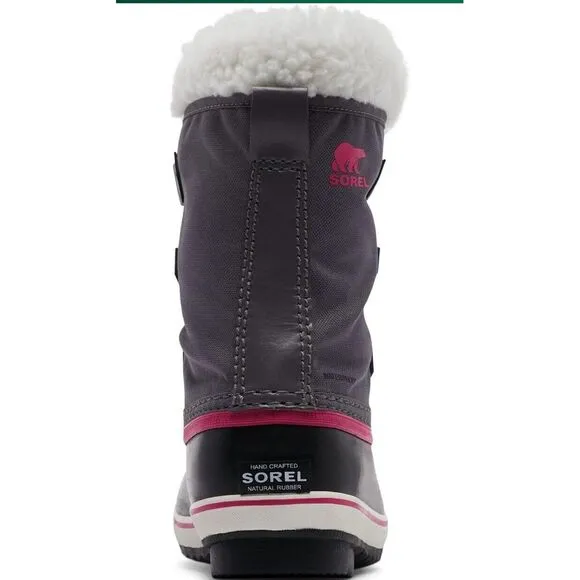 Sorel‎ Youth Unisex Yoot PAC Nylon Waterproof Boots Sz 8