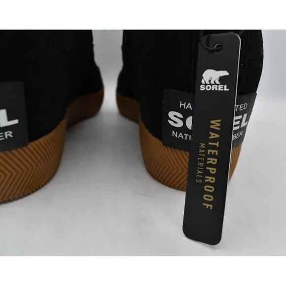 Sorel Women Size 10.5 Out N About Cozy Wedge Faux Shearling Winter Booties Boots