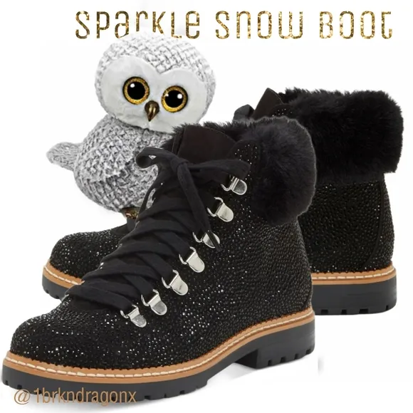 Sparkle Shine Glimmer Snow Boot Glitter Boots INC Winter Sparkles NWT  2 Colors