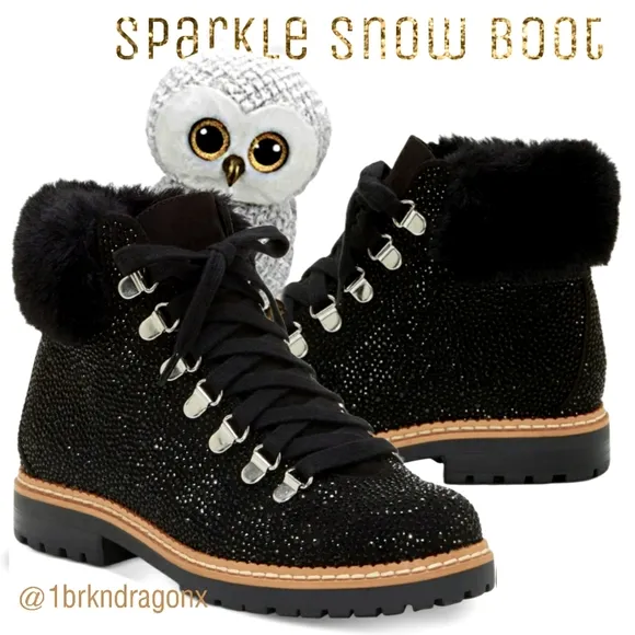 Sparkle Shine Glimmer Snow Boot Glitter Boots INC Winter Sparkles NWT  2 Colors