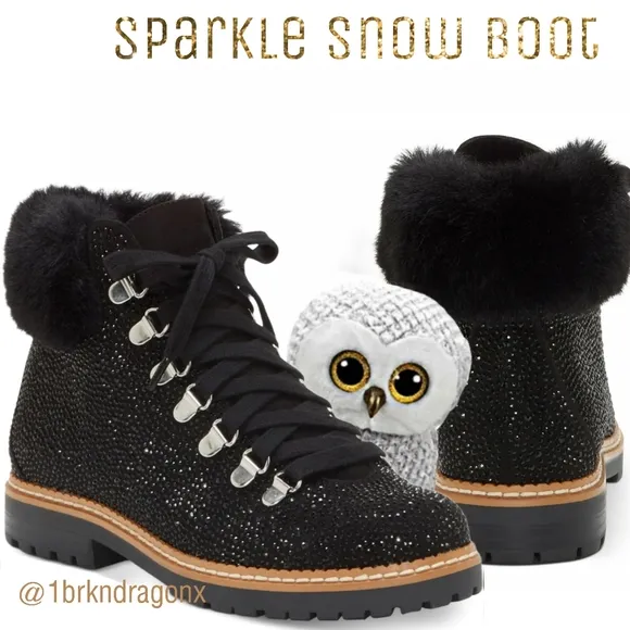 Sparkle Shine Glimmer Snow Boot Glitter Boots INC Winter Sparkles NWT  2 Colors