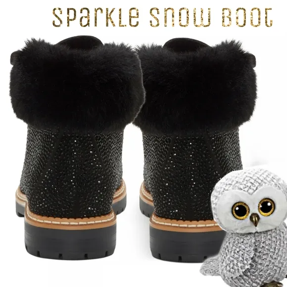 Sparkle Shine Glimmer Snow Boot Glitter Boots INC Winter Sparkles NWT  2 Colors