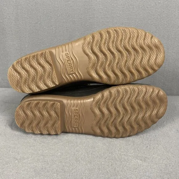 Sperry Boots Men 13 M Decoy Shearling Duck Boots STS15924 Waterproof Snow Winter