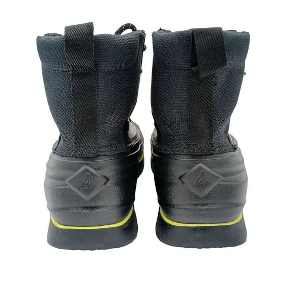 Sperry Top Sider Cannon Winter Waterproof Men's‎ Boots Size 11 Black STS24396