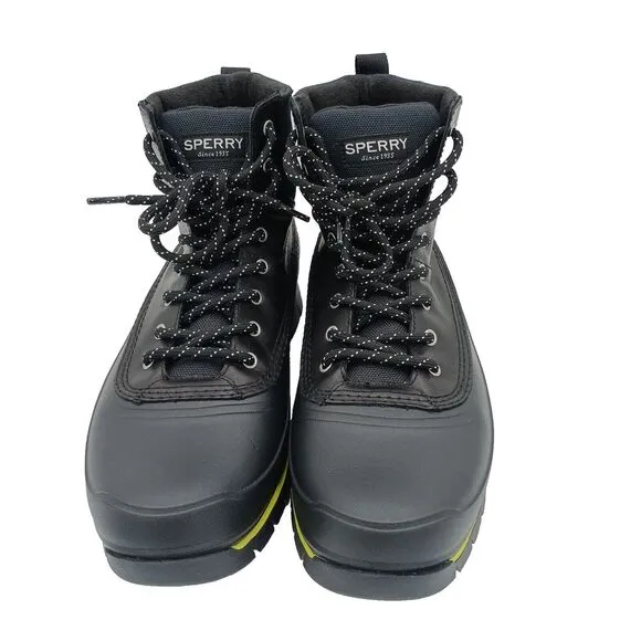 Sperry Top Sider Cannon Winter Waterproof Men's‎ Boots Size 11 Black STS24396