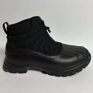 Sperry Women’s Duck Float Zip Black Winter Boots, Size 9 M