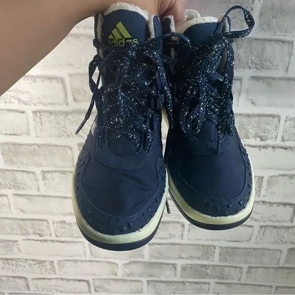 Stella Mccartney x Adidas Irana Fur High Top Sneakers Size 7
