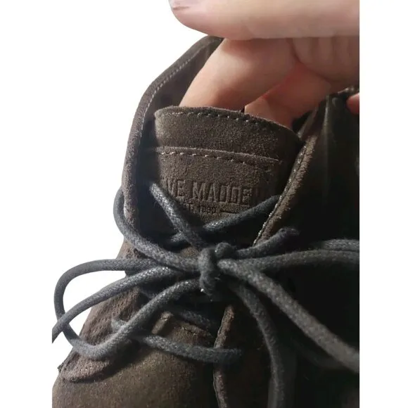 Steve Madden HARDENN Men's Boot Chukka - Sz 10 M US 3 Eye Chocolate Brow…