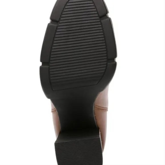 Steve Madden Revised Cognac Leather Boots