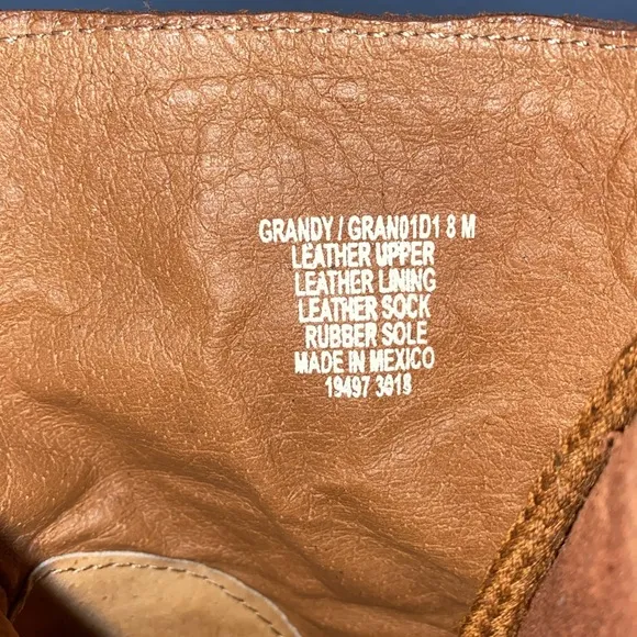 Steven By Steve Madden Grandy Brown Suede Lug Sole Hiker Lace Up Boots Women 8