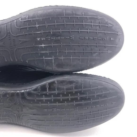 Stuart Weitzman Black Suede Winter Boots 8.5M
