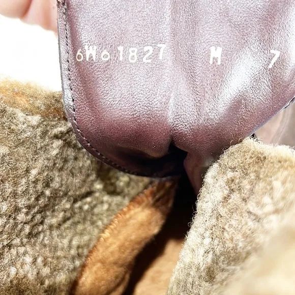 STUART Weitzman Brown Suede Velcro Strap Winter Boots Booties 7
