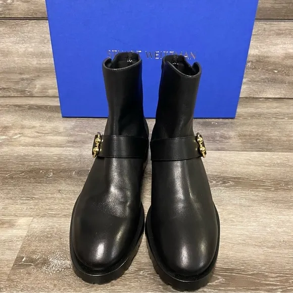 Stuart Weitzman | Luxering Suede Ankle Boots Size 8.5 NEW